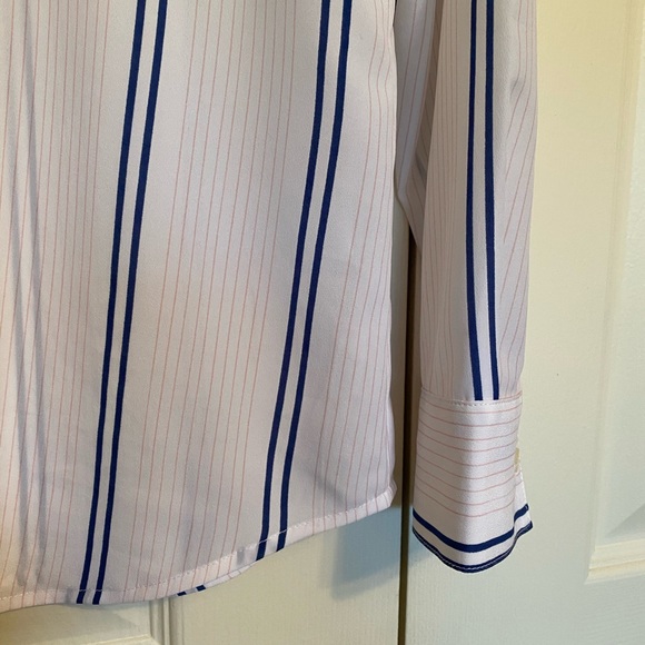 Rayon stripe blouse - Picture 4 of 4